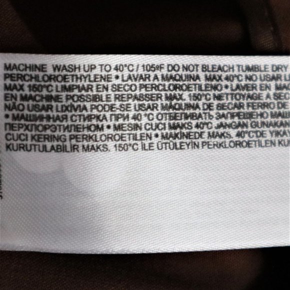 Brown Pleated Straight Leg Trouser Dress Pant NWOT - Picture 10 of 11